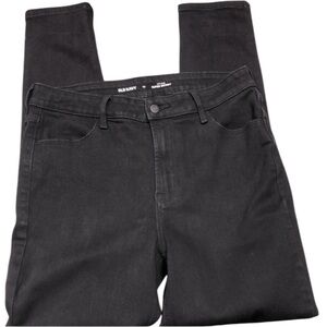 Old navy jeans size 10 high rise super skinny